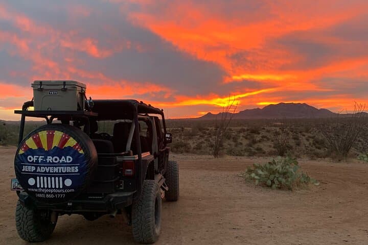 Sonoran Desert Sunset Jeep Tour