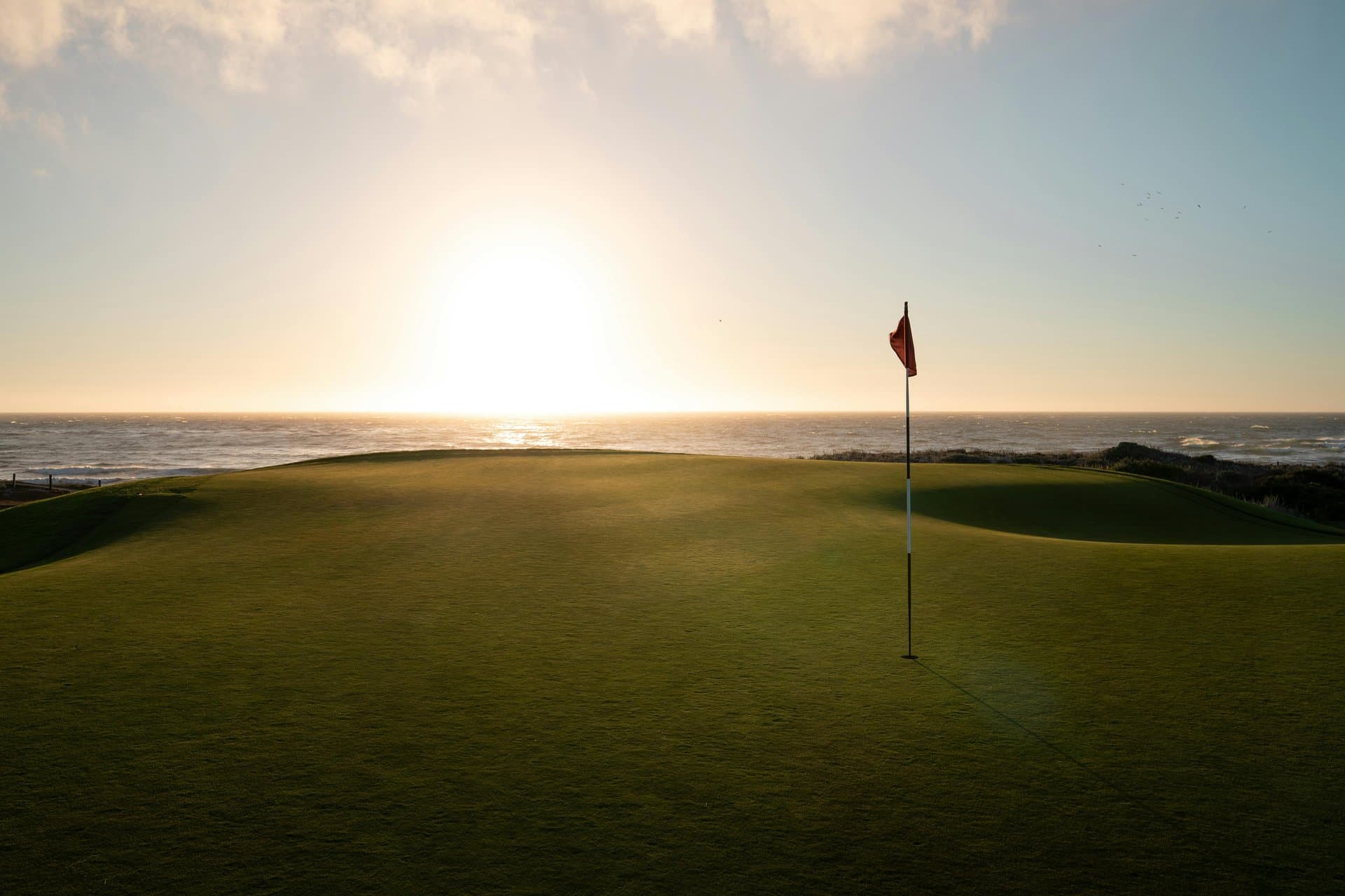 Pebble Beach Golf Links along the Monterey Peninsula coastline
